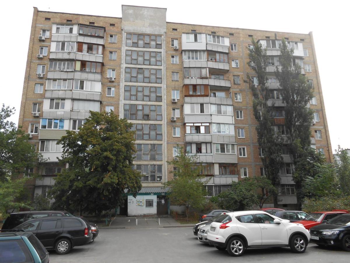 Однокомнатная Квартира Рядом С Метро Оболонь Kyjev Exteriér fotografie